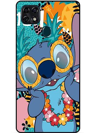 Силіконовий бампер чохол для zte blade 20 smart з малюнком стіч stitch
