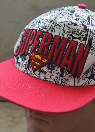 Чоловіча кепка бейсболка superman