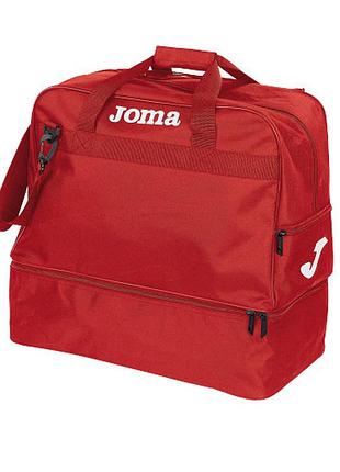Чоловіча / жіноча сумка спортивна джома оригінал joma training червоний уні 44х45х27см 400006.600