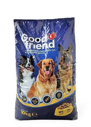 Сухой корм для собак good friend 10 кг курица