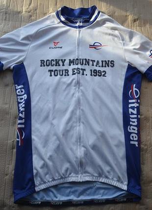 Чоловіча велофутболка cuore rocky mountain / l