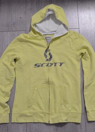 Оригінальна велокофта scott толстовка