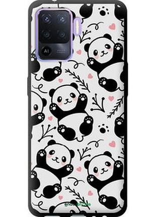 Чохол на oppo reno5 lite панди "4318b-2312-2448"