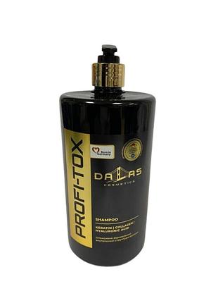 Шампунь dalas hair pro-tox с кератином/коллагеном/гиалуроновой кислотой 1 л