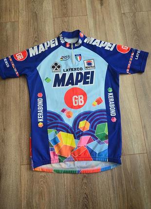 Чоловіча вінтажна велофутболка mapei