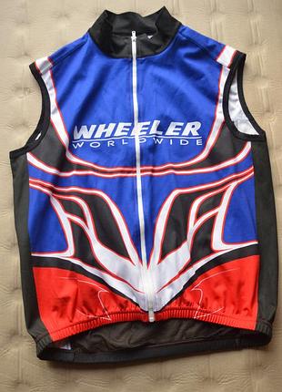 Чоловіча веложилетка безрукавка wheeler cuore / m-ка