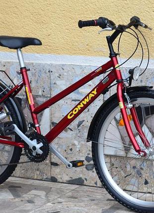 Жіночий / для дівчинки велосипед conway 26" з німеччини