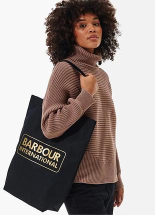Сумка шоппер barbour international apex shopper black lba0393bk111