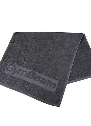 Полотенце для фитнеса и спортзала серое - gymbeam