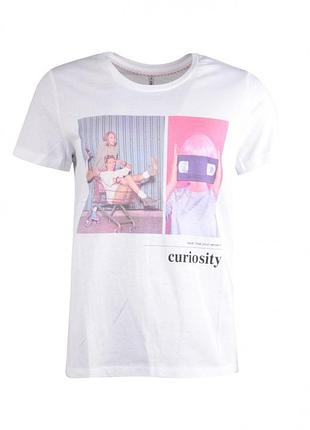Футболка onlruby life reg s/s top box jrs 15215291 white curiosit only m белый 15215291whitecuriosit