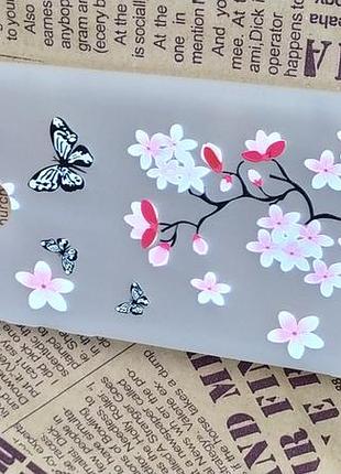 Чехол накладка berry-flowers для huawei y7 2019/ y7 prime 2019