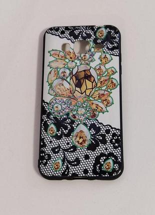Чехол накладка "guipure design" samsung j3(2015)/j3(2016)/j310/j320(2016)/j3 prime