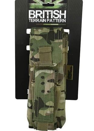 Підсумок для ак магазину kombat uk single mag pouch with pistol mag (kb-smpp-btp)