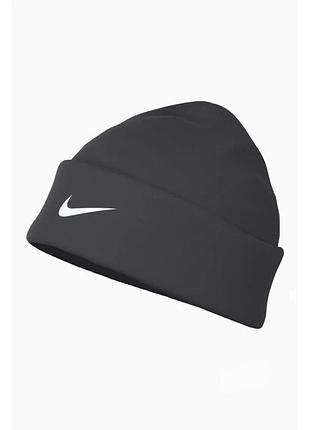 Чоловіча / жіноча шапка найк оригінал nike u nk df peak beanie sc p tm fq8292-060