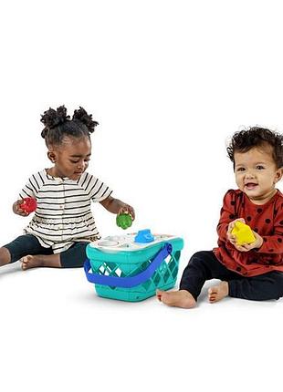 Сортер baby einstein корзина с покупками со звуком (800913)