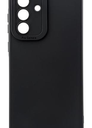 Чохол pro camera для телефона samsung galaxy a37 / a376 бампер із мікрофіброю чорний