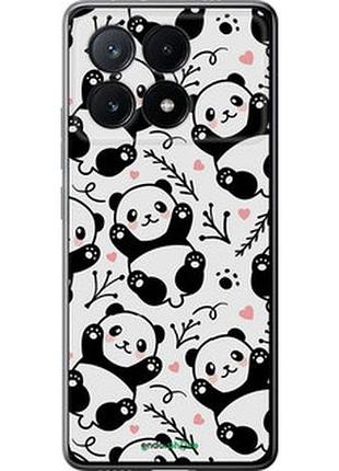 Чохол на xiaomi poco x6 pro панди "4318u-3497-2448"