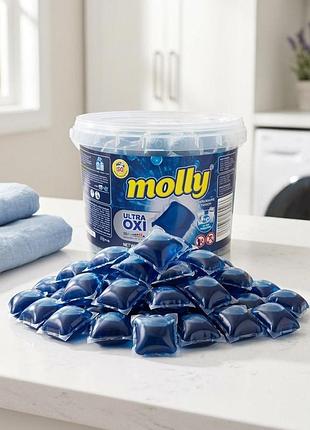 Капсула для стирки molly с ароматом свежести