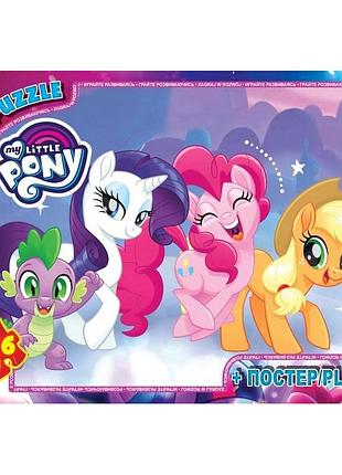 Детский пазл "my little pony" mlp015 плакат 117 элементов