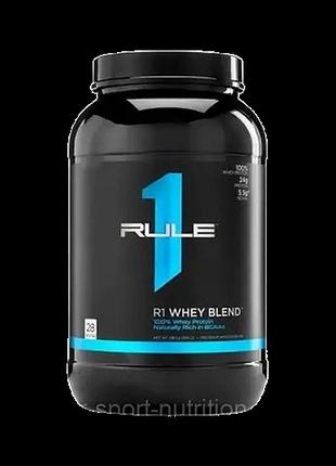 Протеїн сироватковий rule one (r1) whey blend, 908 г, chocolate fudge