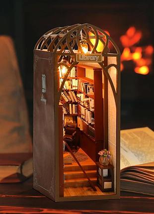 Бук нук библиотека конструктор book nook library