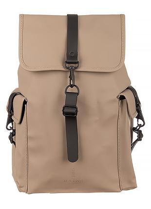 Чоловічий / жіночий рюкзак раінс оригінал rains backpacks 1363-taupe