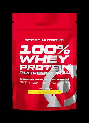 Протеин scitec nutrition 100% whey protein professional 500 grams (lemone-cheesecake)