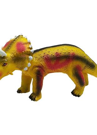 Игровая фигурка динозавр bambi sdh359-2 со звуком желтый