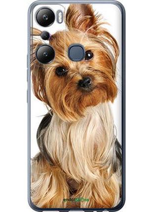 Чехол на infinix hot 20i йоркширский терьер с хвостиком "930u-2964-2448"