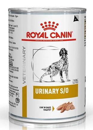 Royal canin dog urinary c so консерви для собак 410г