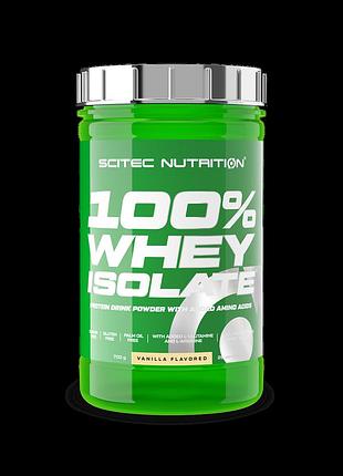 Протеин scitec nutrition 100% whey isolate 700 g (vanilla)