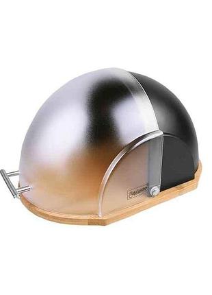 Хлібниця (чорна) mr-1678-black тм maestro
