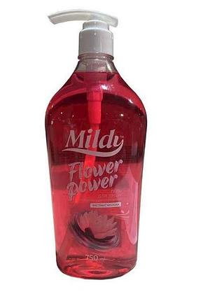 Гель для душа 750мл женский flower power тм mildy
