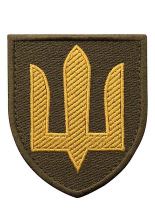 Нашивка сухопутні війська зсу олива/желтый
