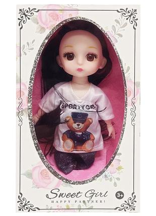 Дитяча лялька "fashion sweet girl" 3396-144 чорний