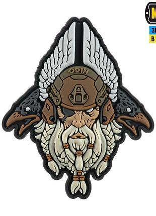 M-tac нашивка odin 3d pvc white/coyote