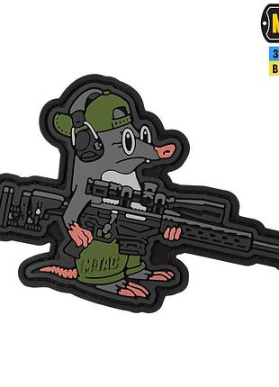 M-tac нашивка крот (pvc)