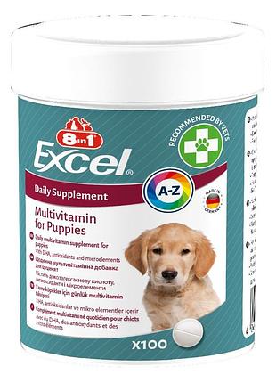 8 in 1 multi vitamin puppy-мультивітаміни для цуценят, 100 таблеток 8 in 1 multi vitamin puppy 108634 100 таблеток