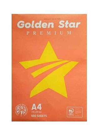 Бумага белая а4 80г/м2 500арк. premium тм golden star