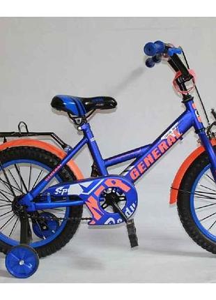 Велосипед детский 16 blue 2019 тм general