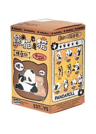 Коллекционная фигурка-сюрприз "мяу панды" 52toys 22cb437gg13 серии "panda roll"