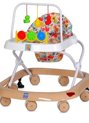 Ходунки детские m 0541c-13 с погремушками, музыкальная