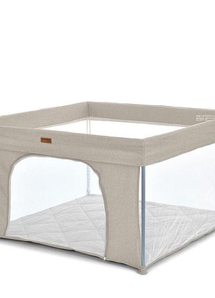 Детский манеж swift 4 me 1196 beige, до 15 кг