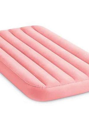 Матрас-велюр 88-157-18см до 45кг розовый 66803 тм intex