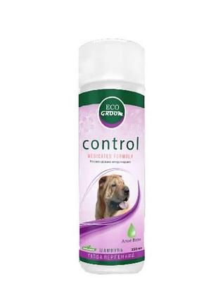 Ecogroom control шампунь для собак и кошек с склонностью к аллергии и раздражениям 250 мл