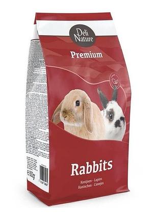 Корм deli nature rabbits premium кроль преміум. 0,8 кг.