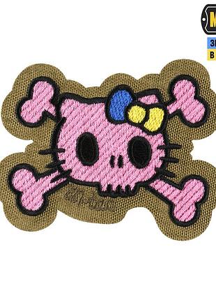 M-tac нашивка kitty (вышивка) pink/coyote