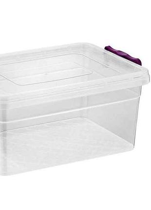 Контейнер 15л пл. з кришкою тм asude plastik