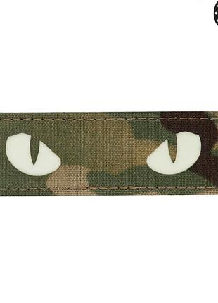 M-tac нашивка cat eyes laser cut multicam/gid