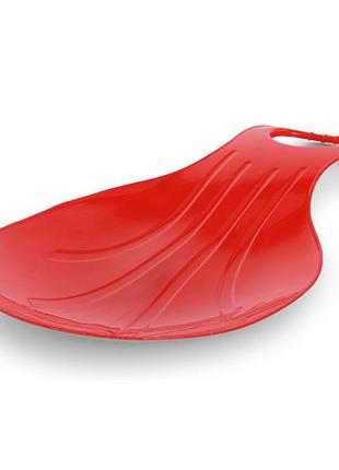 Дитячі санки-льодянка ms 1705(red) розмір 52х35 см